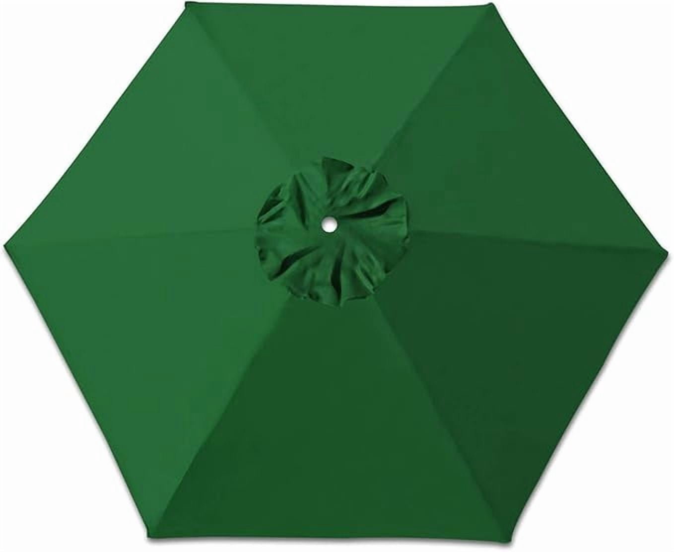 SOLAXO 9ft 6ribs Umbrella Canopy Cover Replacement Top Canopy for Patio Umbrella