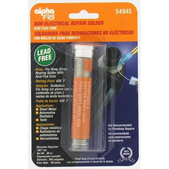 Flo Technology SOLDER FLO-TEMP .9OZ (Pack of 1) - Walmart.com