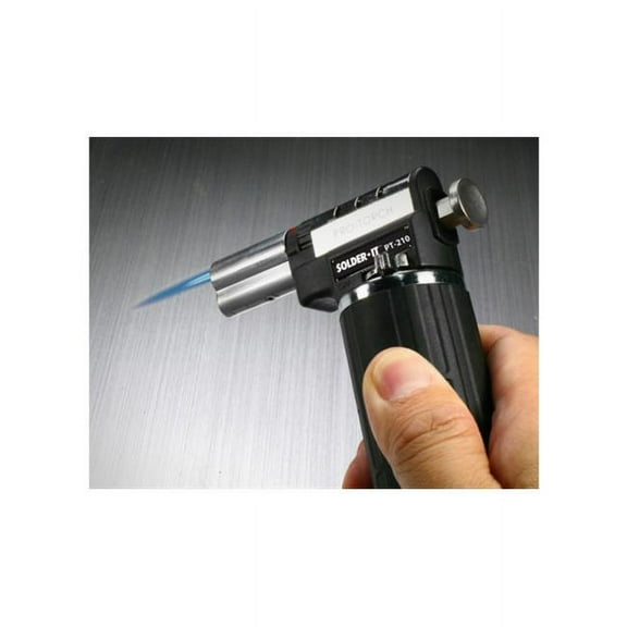 SOLDER-IT PRO-210 3-in-1 Butane Torch, Soldering Iron, and Hot Air Blower | with Propane Torch Head and Soldering Iron Tip | Welding, Plumbing, Heat Blowing, Light Brazing, and Automotive Repair Tool