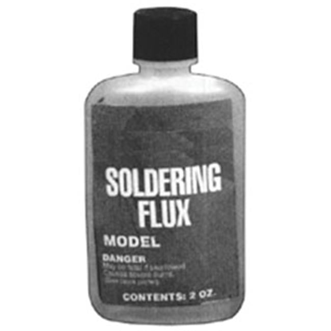 SOLDERING FLUX, LIQUID, 2 OZ.