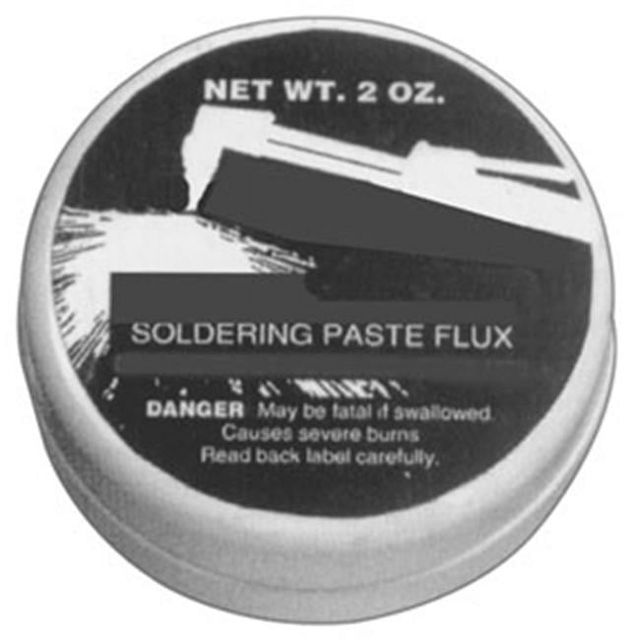 SOLDERING FLUX, PASTE, 2 OZ.