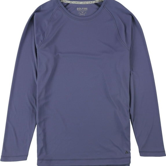SOLFIRE Mens Tyler Basic T-Shirt, Blue, Small