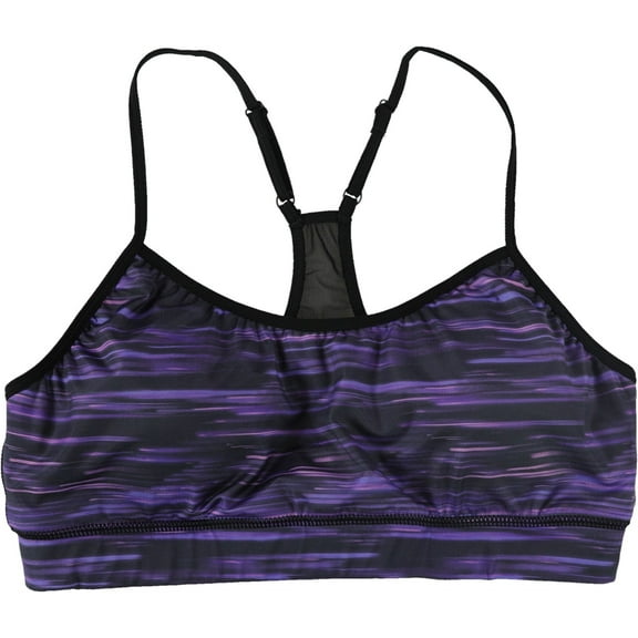 SOLFIRE Womens Circuit Sports Bra, Purple, Medium