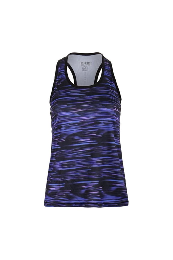 Womens Stretch Your Limits Racerback Tank Top, Black, Medium