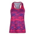 thumbnail image 1 of SOLFIRE Womens Stretch Your Limits Racerback Tank Top, Purple, Small, 1 of 4