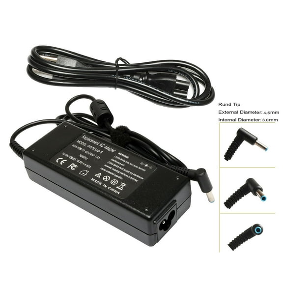 SOLICE 90W AC Adapter Laptop Charger for HP Envy Touchsmart Sleekbook 15 17 M6 M7 Series Power Supply Cord Chromrbook Charger