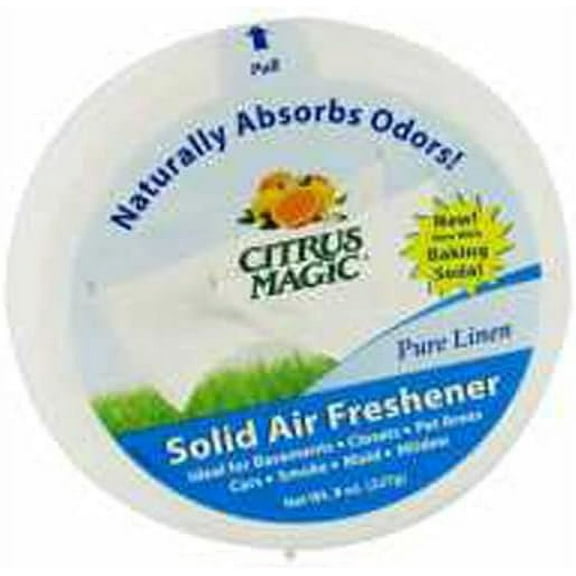 Citrus Magic Solid Air Freshener - Citrus Scent - 8 oz