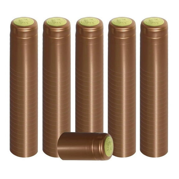 SOLID BRONZE PVC SHRINK CAPSULES 100 Pack