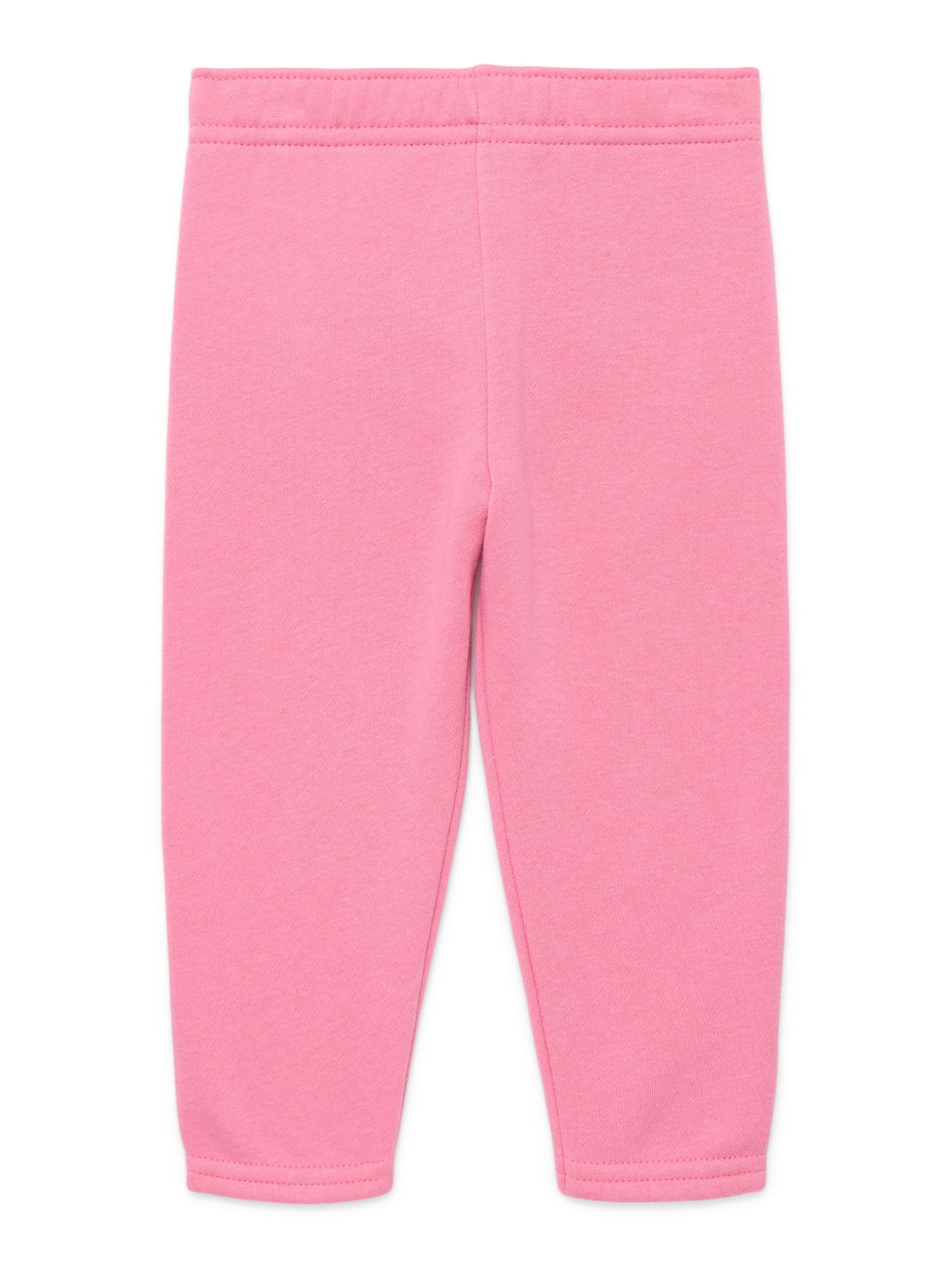 Garanimals Baby Girls Fleece Joggers, Sizes 6M-24M