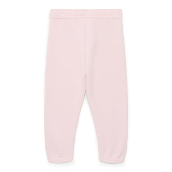 Garanimals Baby Girls Fleece Joggers, Sizes 6M-24M