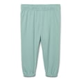 thumbnail image 1 of Garanimals Baby Boy Solid French Terry Jogger Pants, Sizes 0-24 Months, 1 of 3
