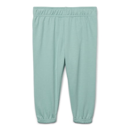 Garanimals Baby Boy Solid French Terry Jogger Pants, Sizes 0-24 Months