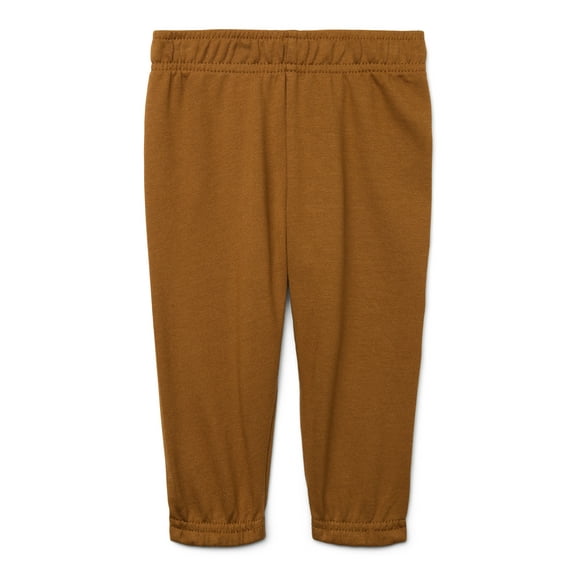 Garanimals Baby Boy Solid French Terry Jogger Pants, Sizes 0-24 Months