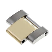 16MM SOLID LINK FOR OYSTER WATCH BAND ROLEX SUBMARINER TWO TONE 5 DIGIT MODEL