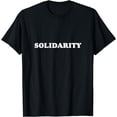 thumbnail image 1 of SOLIDARITY - T-shirt, 1 of 3