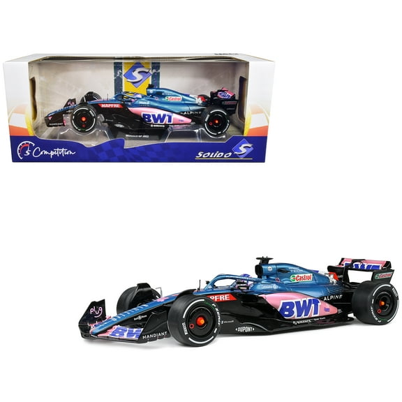 SOLIDO 1/18 - ALPINE A522 - Monaco GP 2022 (F. Alonso)
