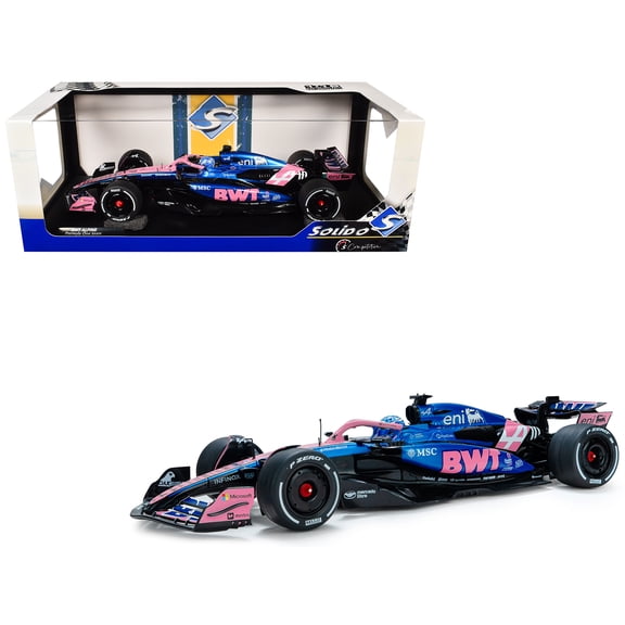 Alpine A525 #10 Pierre Gasly "BWT" Formula One F1 "Bahrain GP" (2025) "Competition" Series 1/18 Diecast Model Car by Solido