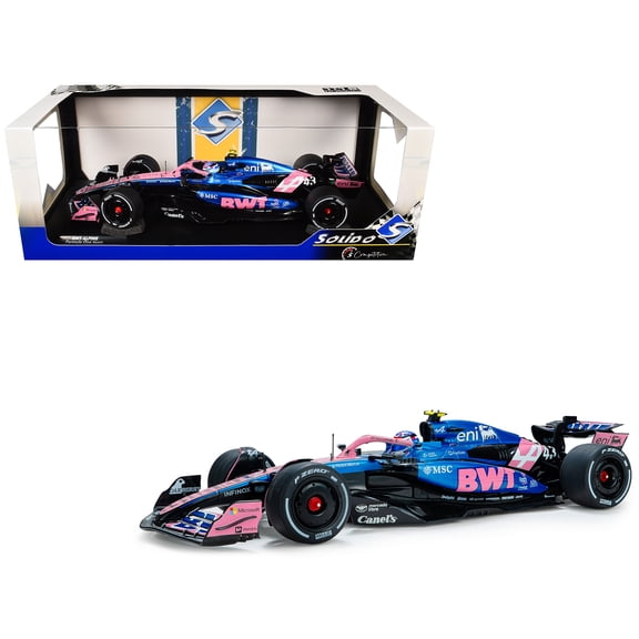 Alpine A525 #43 Franco Colapinto "BWT" Formula One F1 "Canadian GP" (2025) "Competition" Series 1/18 Diecast Model Car by Solido