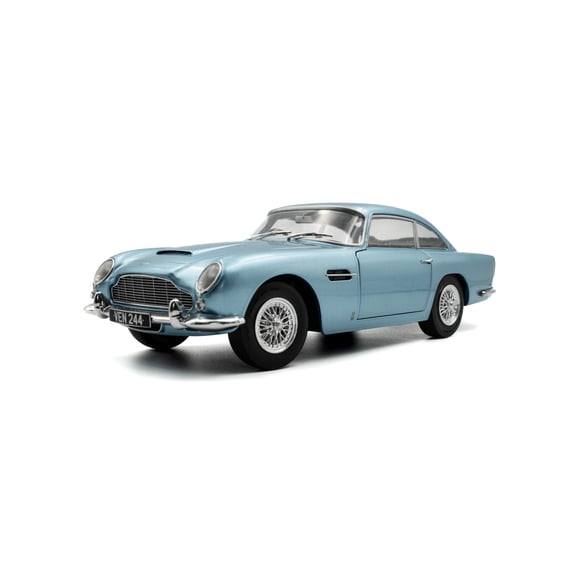 Solido 1:18 Scale Aston Martin Db5 Light Metallic Blue 1964 Diecast Model Car S1807104