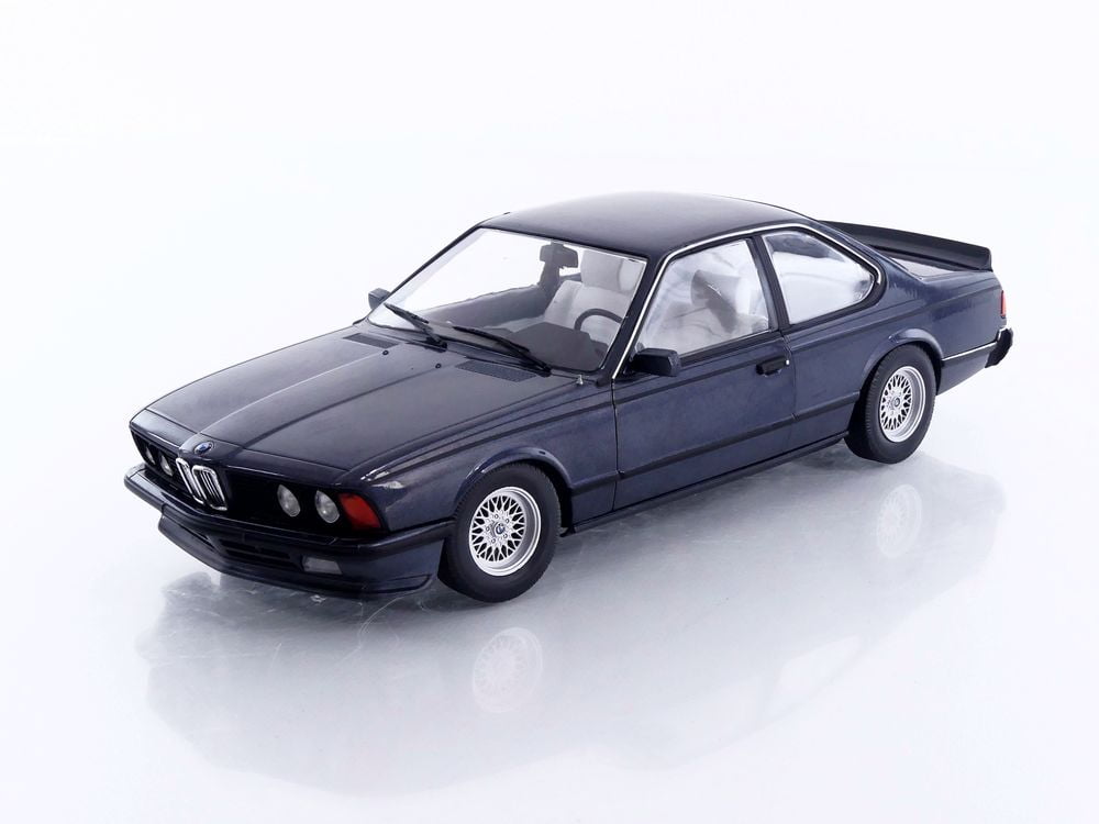 1984 BMW 635 CSI (E24) Macau Blue Metallic 1/18 Diecast Model Car by Solido