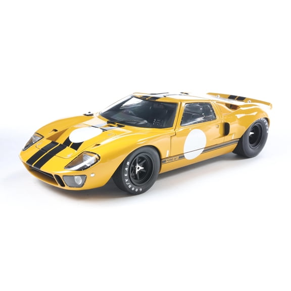 Solido 1:18 Scale Ford GT40 MK.1 Yellow 1968 Diecast Model Car S1803011