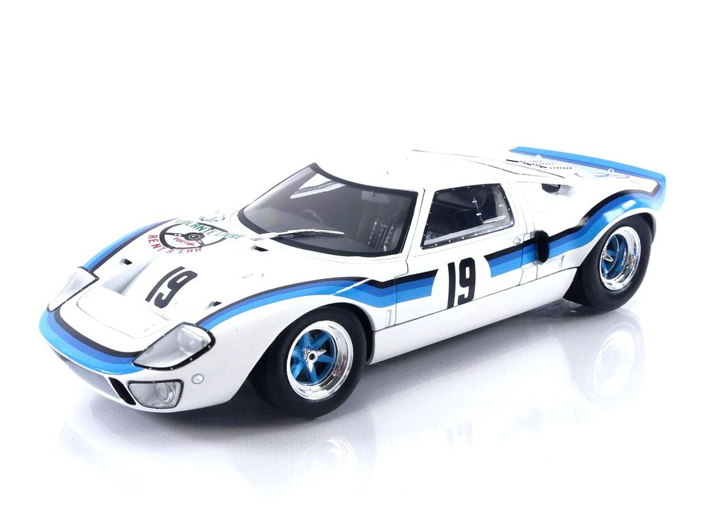 Ford GT40 MK.1 RHD #19 Emilio Marta "Angola Championship" (1973) "Competition" Series 1/18 Diecast Model Car by Solido