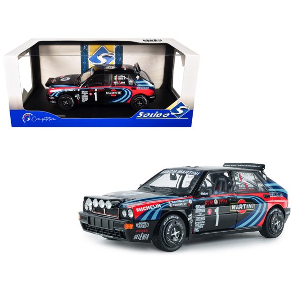 SOLIDO 1/18 - LANCIA Delta HF Integrale - Rallye Monte Carlo 1990