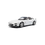 Solido 118 Scale Mazda RX7 FD3RS Pure White 2001 Diecast Model Car S1810607