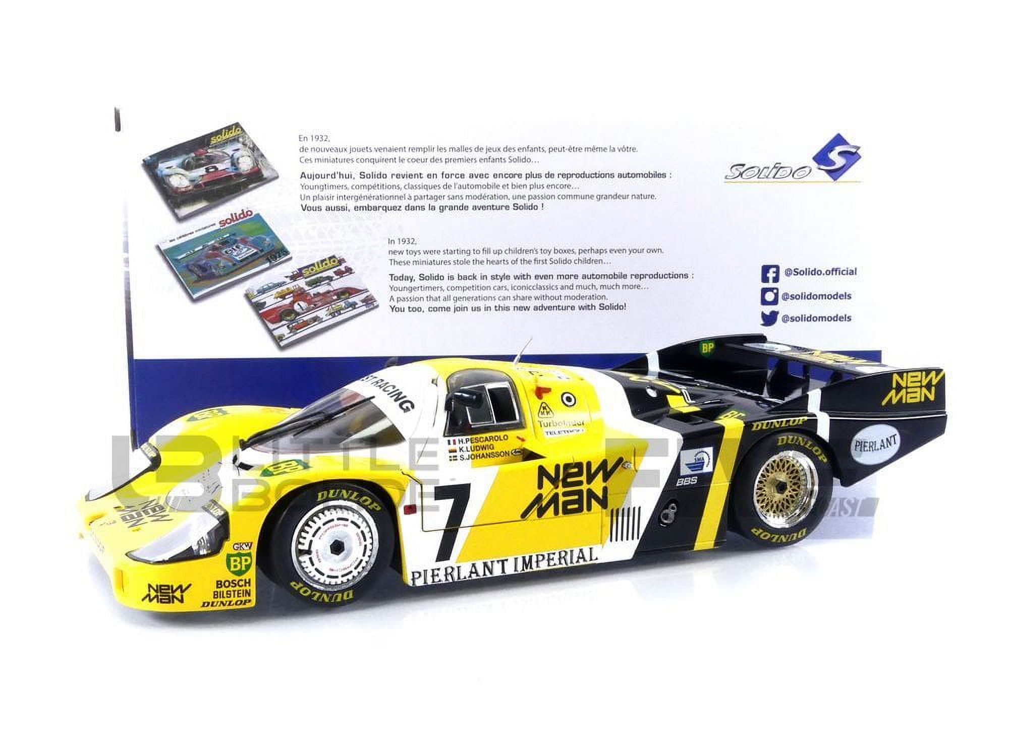 SOLIDO 1/18 - PORSCHE 956 LH - Winner Le Mans 1984