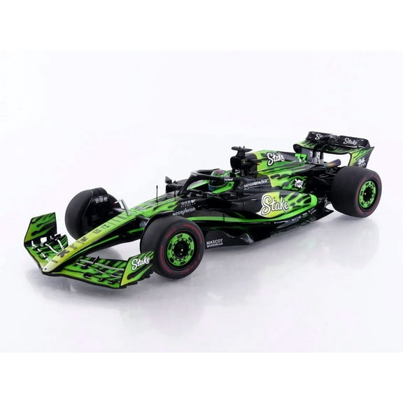 Kick Sauber C44 #77 "Stake F1 Team Kick Sauber" "Las Vegas GP" (2024) "Competition" Series 1/18 Diecast Model Car by Solido