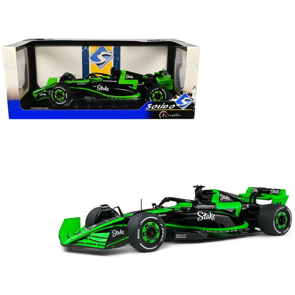 Kick Sauber C44 #77 Valtteri Bottas "Stake F1 Team Kick Sauber" Formula One F1 World Championship (2024) "Competition" Series 1/18 Diecast Model Car by Solido