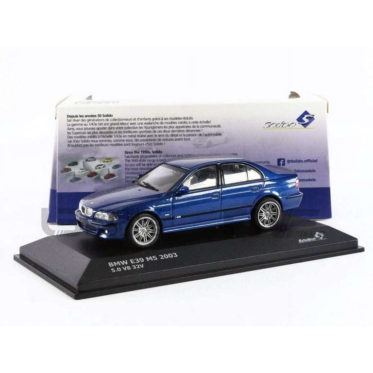 BMW M5 E39 - Titanium Silver - 2000 - Solido