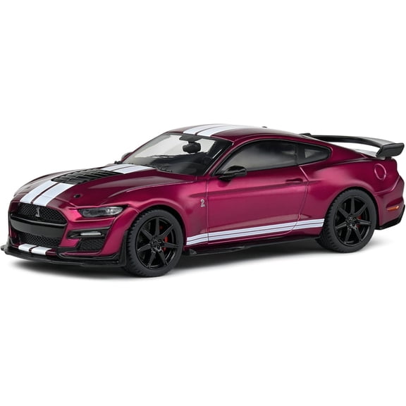 Solido 1:43 2020 Ford Mustang Shelby GT500, Metallic Candy Purple