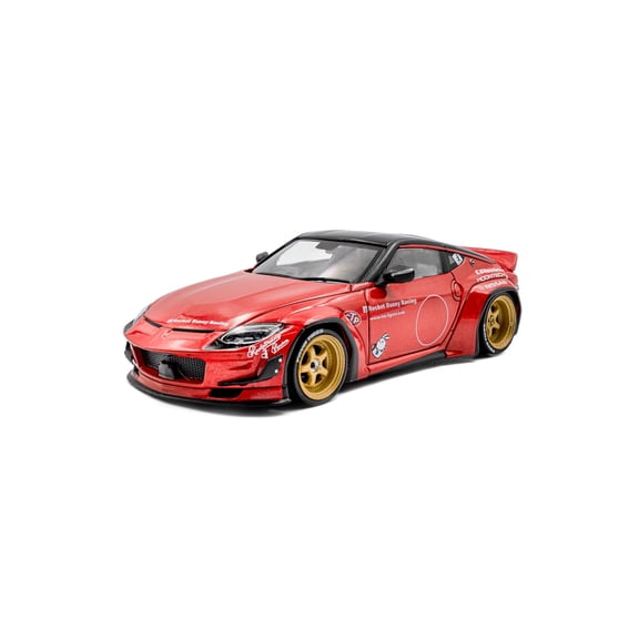 Solido 1:43 Scale Diecast Pandem Nissan Fairlady Z Red 2022 Model S4315501