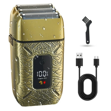 SOLIMPIA Upgraded Head Shaver for Bald Men,Magnetic Electric Razor Hair Trimmer for Men,Large Battery Capacity, Rechargeable LED Display, Waterproof Wet/Dry Head Shavers with Type-C Charge