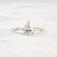 thumbnail image 1 of SOLITAIRE JEWELS 1.90CT Pear Cut Moissanite Diamond Solitaire Marquise Pave Engagement Ring for Women Solid 18k Yellow Gold, 18k Yellow Gold Solitaire Ring, 1 of 6