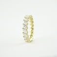 thumbnail image 1 of SOLITAIRE JEWELS 2.00CT Marquise Cut Moissanite Diamond Full Eternity Wedding Band for Women Solid 10k Yellow Gold, 1 of 5