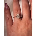 thumbnail image 1 of SOLITAIRE JEWELS 3.00CT Pear Cut Moissanite Solitaire Engagement Ring, 6 Prong Solitaire Anivarsary Ring for Women, 10k Yellow Gold Solitaire Ring, 1 of 7