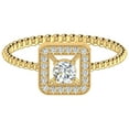 thumbnail image 1 of SOLITAIRE JEWELS 3.5 mm Round Brilliant Moissanite Diamond Engagement Ring, Halo Diamond Engagement Ring For Her In 10k|14k | 18k, 1 of 5