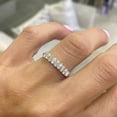 thumbnail image 1 of SOLITAIRE JEWELS Alternative Pear and Tapper Baguette Cut Colorless Moissanite Wedding Band In 10K Yellow Gold, 1 of 6