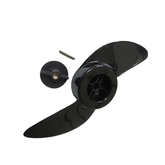 SOLIVELANO 24cm Electric Trolling Motor Propeller Boat Engine Replacement Power Prop