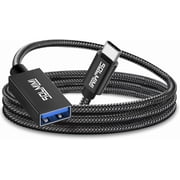 SOLMIMI USB-C to USB 3.1 Adapter 8ft, 5Gbps USB-C Male to USB-A Female OTG Adapter, Compatible with MacBook, iPhone 16 Pro Max/16 Plus/16e, Galaxy