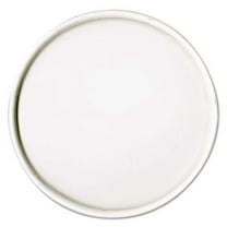 SOLO CA16A-4000 16 oz Spiral-Wound Paper Hot Cup Lids - White (20/Carton)