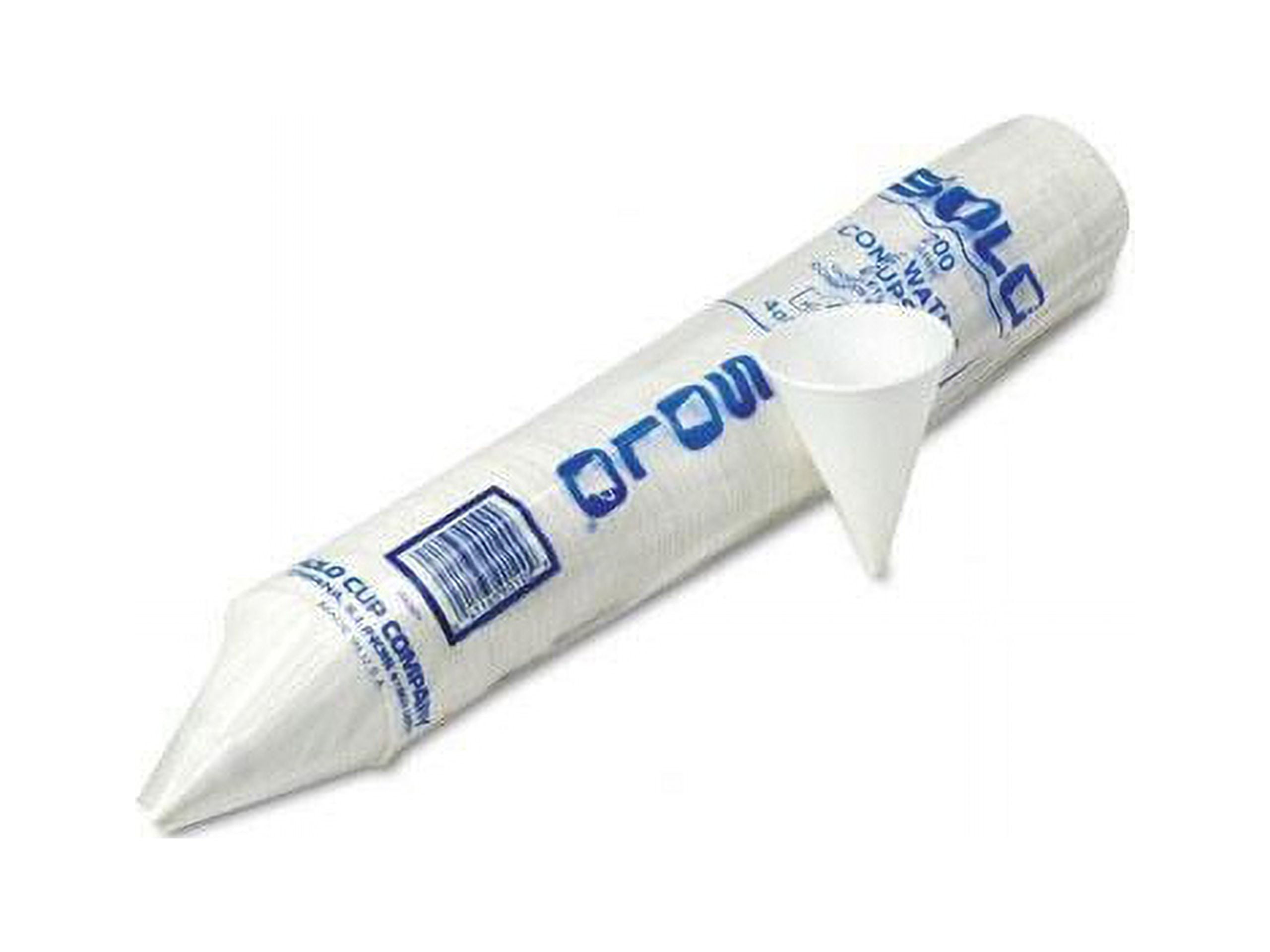 SOLO Cup Company 4BR Cone Water Cups, Cold, Paper, 4 oz., White, 200