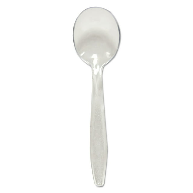 SOLO Cup Company Guildware Extra Heavyweight Plastic Cutlery, Soup ...