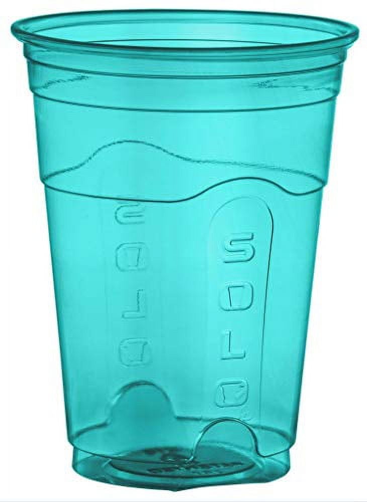 Solo® Straight Wall Plastic Big Drink Cup - 16 oz., White