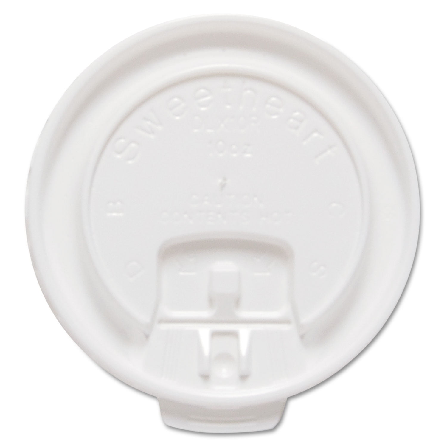 SOLO DLX10R-00007 Lift Back and Lock Tab Cup Lids For 10 oz. Trophy ...