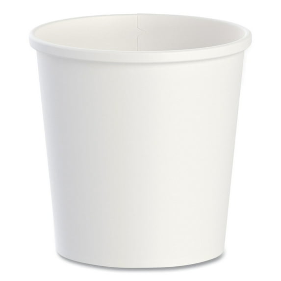 16 oz. Flexstyle Double Poly Paper Containers - White (500/Carton)