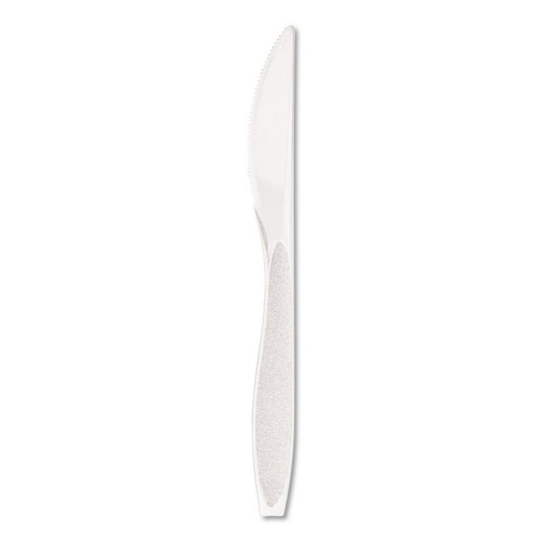 Impress Heavyweight Full-Length Polystyrene Cutlery, Knife, White, 1,000/Carton Impress Heavyweight Full-Length Polystyrene Cutlery, Knife, White, 1,000/Carton