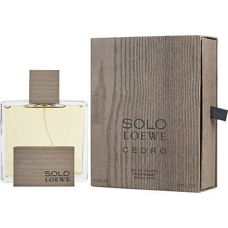 Solo Loewe Cedro Eau De Toilette Spray By Loewe - 3.4 oz Solo Loewe Cedro Eau De Toilette Spray By Loewe - 3.4 oz